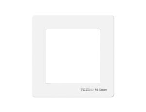 SINUM FG-01 Ramka szklana pojedyncza kolor biały