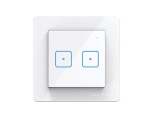 SINUM FS-02 Włącznik dwupolowy kolor biały