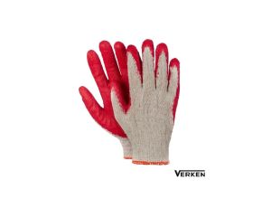 Rękawice Robocze BHP Powlekane Lateksem Wampirki - 10 par Rozmiar XL