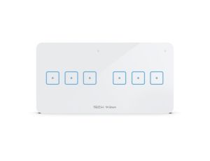 SINUM WSS-33 Włącznik sześciopolowy kolor biały