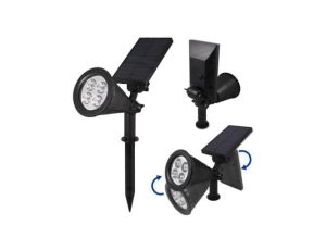 Lampa solarna LED 1,2W 120lm ogrodowa, wbijana 34cm IP65