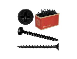 Wkręty fosfatowane do mocowania płyt karton gips do podłoża drewnianego 3,5x35 1000szt KOELNER