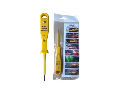 FAZER Tester napięcia Próbnik napięcia Wskaźnik napięcia Detektor napięcia i przewodów 3-500V Wielofunkcyjny tester napięcia