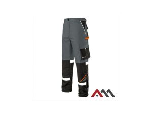 PROFESSIONAL-REF SPODNIE ROBOCZE DO PASA - GREY ROZ. 48
