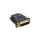 Adapter HDMI(F)-DVI-D(M) czarny AD-0010-BK