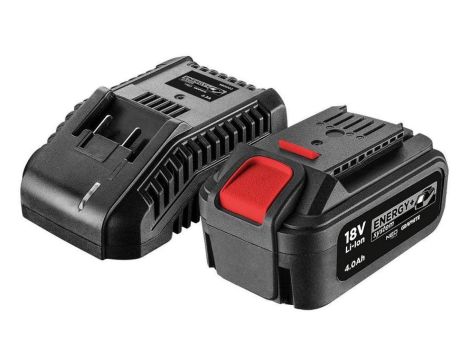Zestaw akumulator 18V 4Ah z ładowarką ENERGY+ 58GE132
