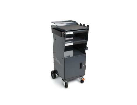 Wózek wielofunkcyjny mobilny z drzwiami bez wyposażenia