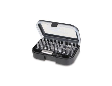 ZESTAW KOŃCÓWEK WKRĘTAKOWYCH 1/4Z UCHWYTEM, 30 SZT.