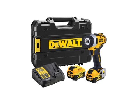 Akumulatorowy klucz udarowy 3/8 xr 12v 2*5.0ah tstak