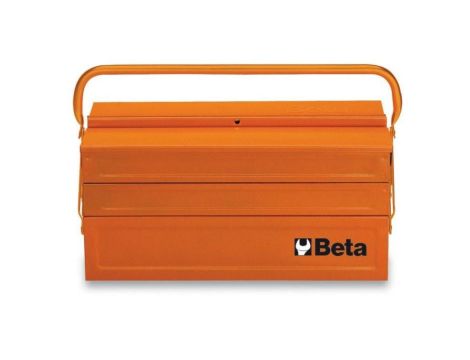 Skrzynka narzędziowa, długa metalowa 5-częściowa