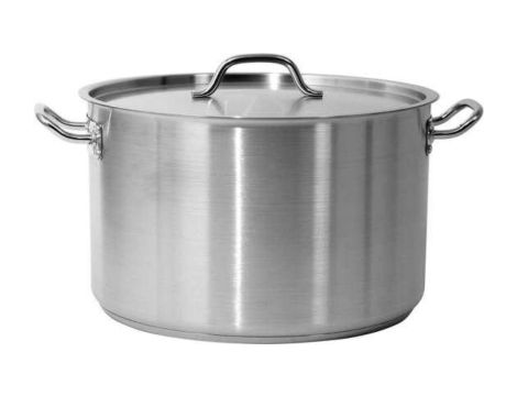 GARNEK WYSOKI Z POKRYWKĄ ZE STALI NIERDZEWNEJ 40X25 31.4L