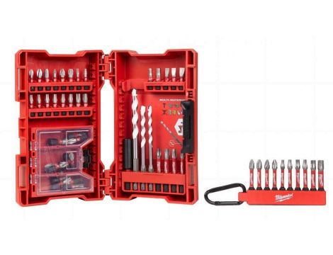 ZESTAW BITÓW I WIERTEŁ 55 EL. + KARABIŃCZYK