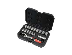 ZESTAW NASADEK PRZELOTOWYCH SPLINE 1/2 3/8 17 CZ.