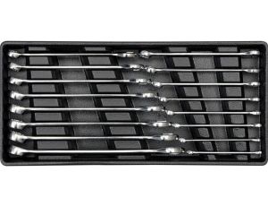 WKŁADKA DO SZUFLADY KLUCZE PŁ-OCZ 6-21MM 16 CZĘŚCI