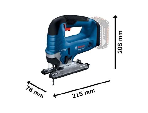 Wyrzynarka akumulatorowa gst 185-li 0*ah