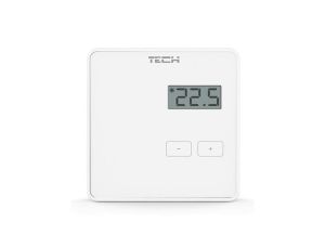 TECH ST-294 V1 - Regulator pokojowy przewodowy dwustanowy biały