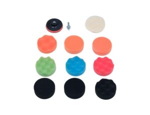 ZESTAW DO POLEROWANIA 80MM, M10, 12SZT.