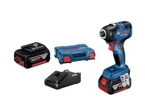 Klucz udarowy akumulatorowy gdr 18v-200 2*4.0ah