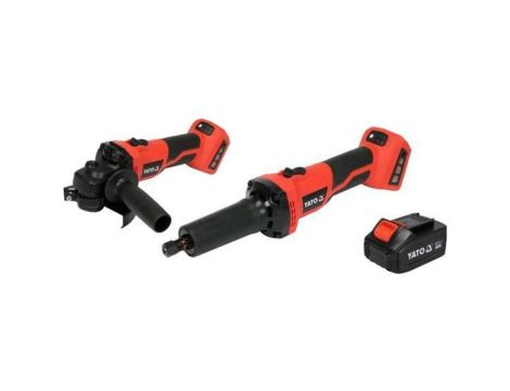 ZESTAW SZLIFIEREK 18V, 4.0AH + ŁADOWARKA