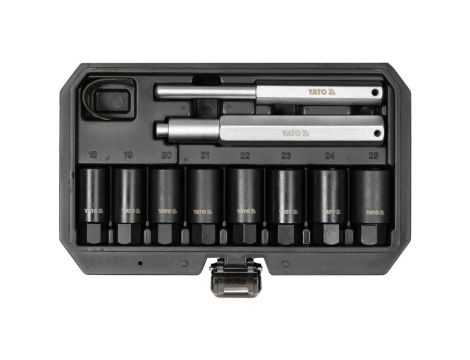 ZESTAW NASADEK DO WYKRĘCANIA ŚRUB ZABEZPIECZAJĄCYCH 10 CZ.