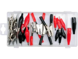 ZESTAW KROKODYLKÓW ELEKTRYCZNYCH 28SZT