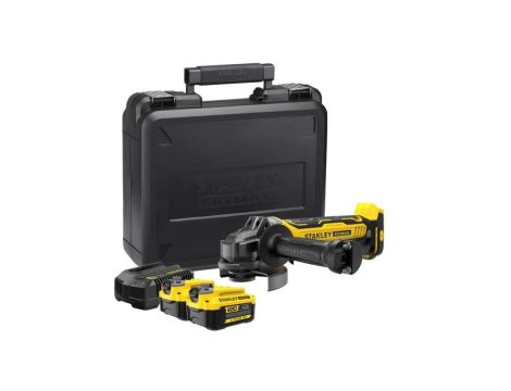 SZLIFIERKA KĄTOWA AKUMULATOROWA 125MM V20 18V 2*4.0AH