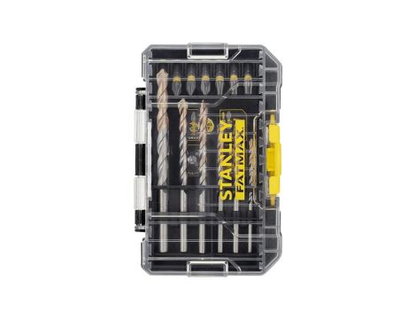 ZESTAW WIERTEŁ I BITÓW 19 SZT.