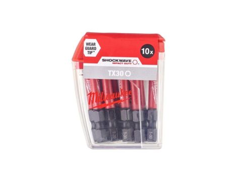 BIT, GROT, KOŃCÓWKA SHOCKWAVE TX30*50MM 10 SZT.