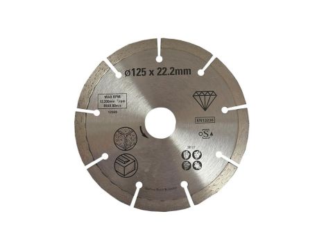 TARCZA DIAMENTOWA 125MM DO BETONU
