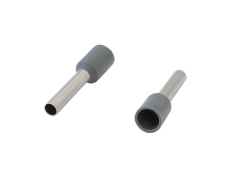 KOŃCÓWKA TULEJKOWA IZOLOWANA 2.5MM 10 SZTUK