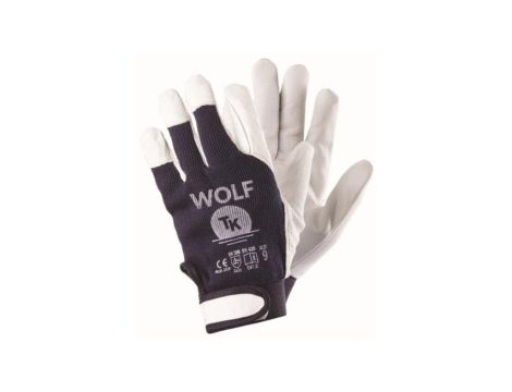 RĘKAWICE MONTERSKIE NA RZEP, WOLF ROZMIAR 10