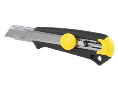 NÓŻ METALOWY DYNAGRIP MPO UCHWYT Z ABS, OSTRZE ŁAMANE 18 L