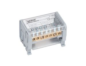 Blok dystrybucyjno-rozdzielczy MOBLOCK 2P 1000V 100A-7 2x25mm2 + 5x6mm2, TS35 MAB2100A18