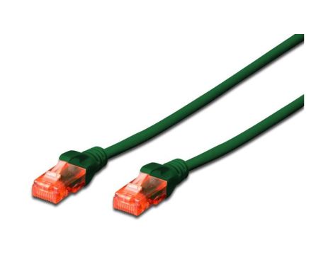 Kabel krosowy (Patch Cord) U/UTP kat. 6 zielony 5m DK-1612-050/G