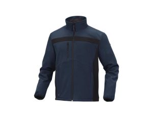Bluza z Softshell Poliestru i elastanu kolor granatowo-czarny rozmiar M LULE2BMTM