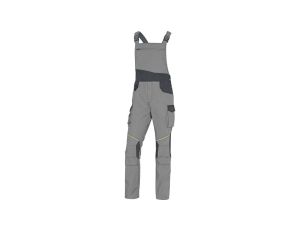 Ogrodniczki robocze kolor szary rozmiar 3XL MCSA2GR3X