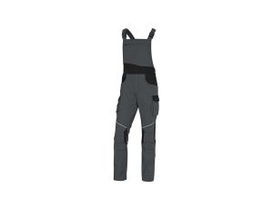 Ogrodniczki robocze kolor czarny rozmiar 3XL MCSA2GN3X