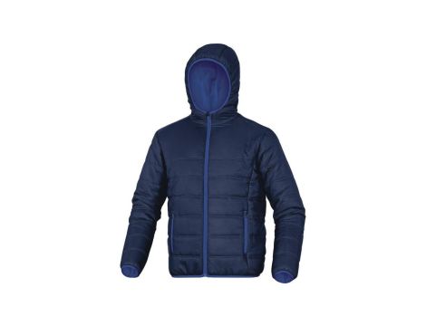 Kurtka puchowa pikowana z poliamidu kolor granatowo-niebieski rozmiar 3XL DOONBM3X