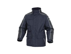 Kurtka ocieplana z poliestru Oxford powlekanego Pu kolor granatowy rozmiar 3XL NORDLBM3X