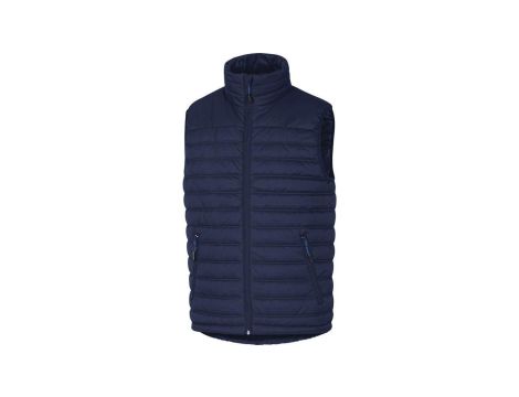 Bezrękawnik puchowy z poliamidu Ripstop powlekanego Pu kolor garanatowy rozmiar 3XL GDOONBM3X