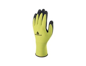 Rękawica dziana z Poliamid/Spandex, Strona Chwytna Powlekana Pianką Nitrylową/Tpu kolor żółty 11 VV734JA11