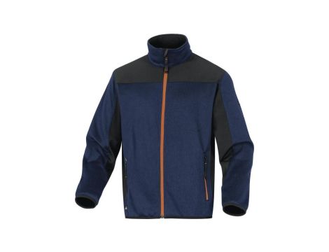 Bluza z poliestru kolor granatowo-pomarańczowy rozmiar 3XL BEAVEMO3X