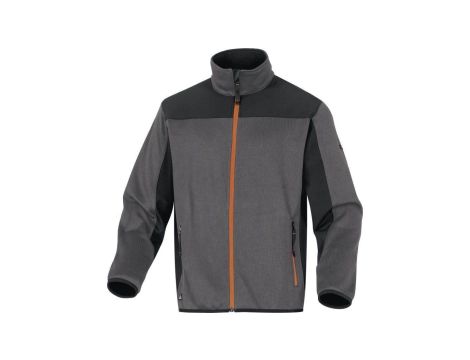 Bluza z poliestru kolor szaro-pomarańczowy rozmiar 3XL BEAVEGO3X