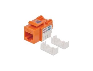 Moduł Keystone RJ45 UTP Cat6 Pomarańczowy 210775