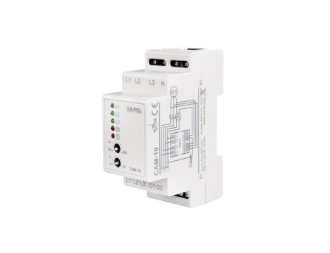 Cyfrowy czujnik asymetrii napięcia z kontrolą stanu stycznika CAM-10 EXT10000234