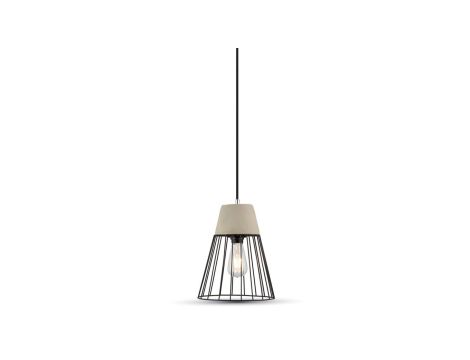 Lampa Wisząca VT-7253 E27 Concrete+Mesh 3848