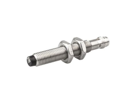 Czujnik indukcyjny M8x1 57 mm niezabudowany Sn: 3 10-30V DC PNP NO złącze M8 3-pinowe IP67 stal nierdzewna 1.4305 IN080170