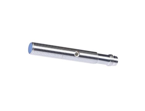 Czujnik indukcyjny M8x1 60 mm quasi w jednej płaszczyżnie Sn: 4 10-30V DC PNP NO złącze M8 3-pinowe IP67 chromowany IB08017H