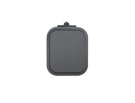B2 Łącznik natynkowy 10A 250V schodowy IP54 szary 00060278