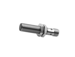 Czujnik indukcyjny M12x1 60 mm zabudowany Sn: 4 10-30V DC PNP NO złącze M12 3-pinowe IP67 stal nierdzewna 1.4305 IB120123